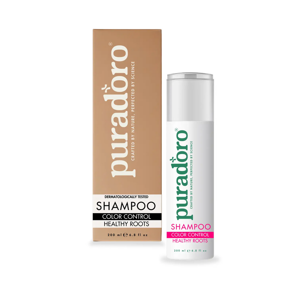 color shampoo Farbschutz & Gesunde Wurzeln Shampoo – Schützt die Farbe, repariert und stärkt das Haar 200ml – Bild 1