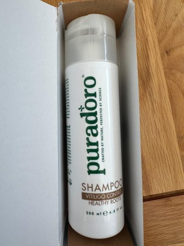 Vitiligo & Gesunde Wurzeln Shampoo – Sanfte Kopfhautpflege, nährt die Wurzeln 200ml photo review